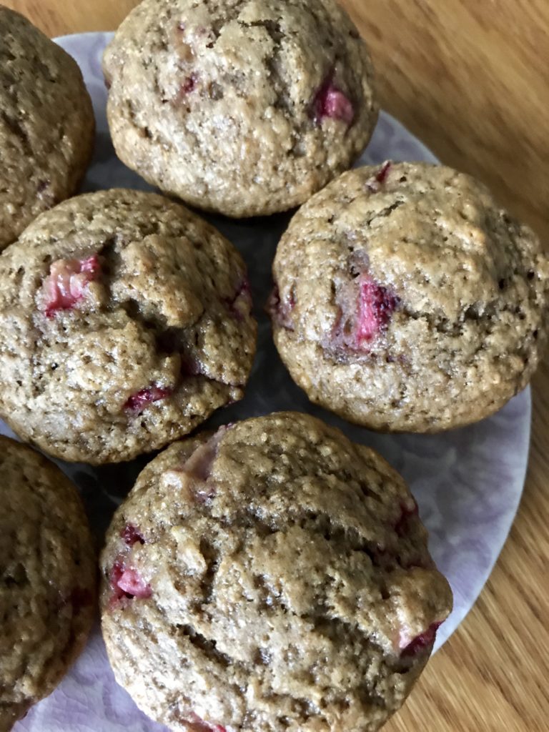 strawberry banana muffins